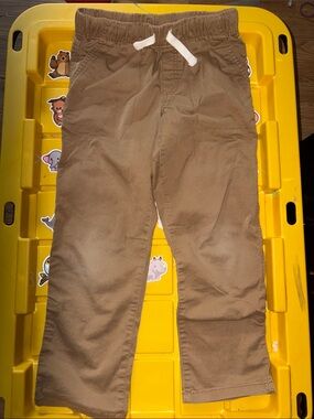 Cat & Jack Kids Brown Pull-On Stretch Chino Pants